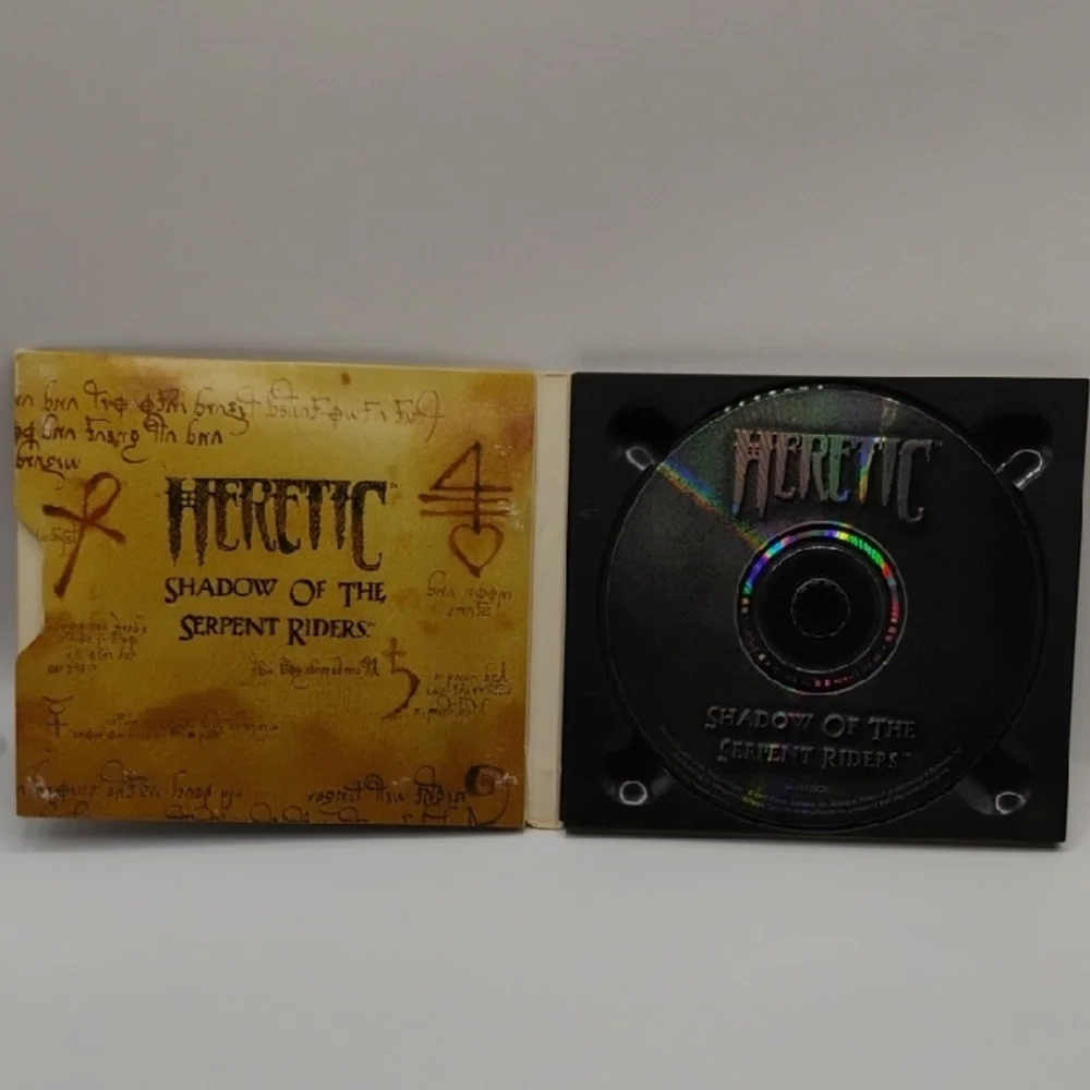 Heretic Shadow of the Serpent Riders PC CD-ROM 1996 id Software Used